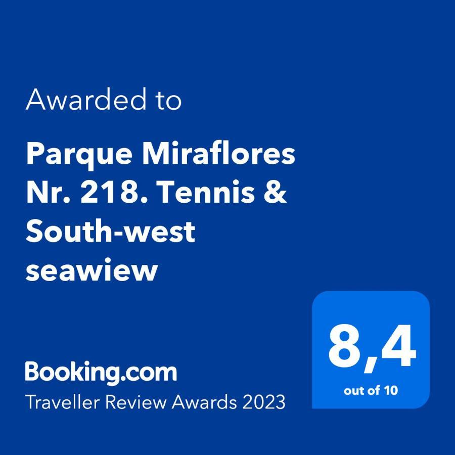 Parque Miraflores Nr. 218. Tennis & South-West Seawiew Lägenhet La Cala De Mijas Exteriör bild